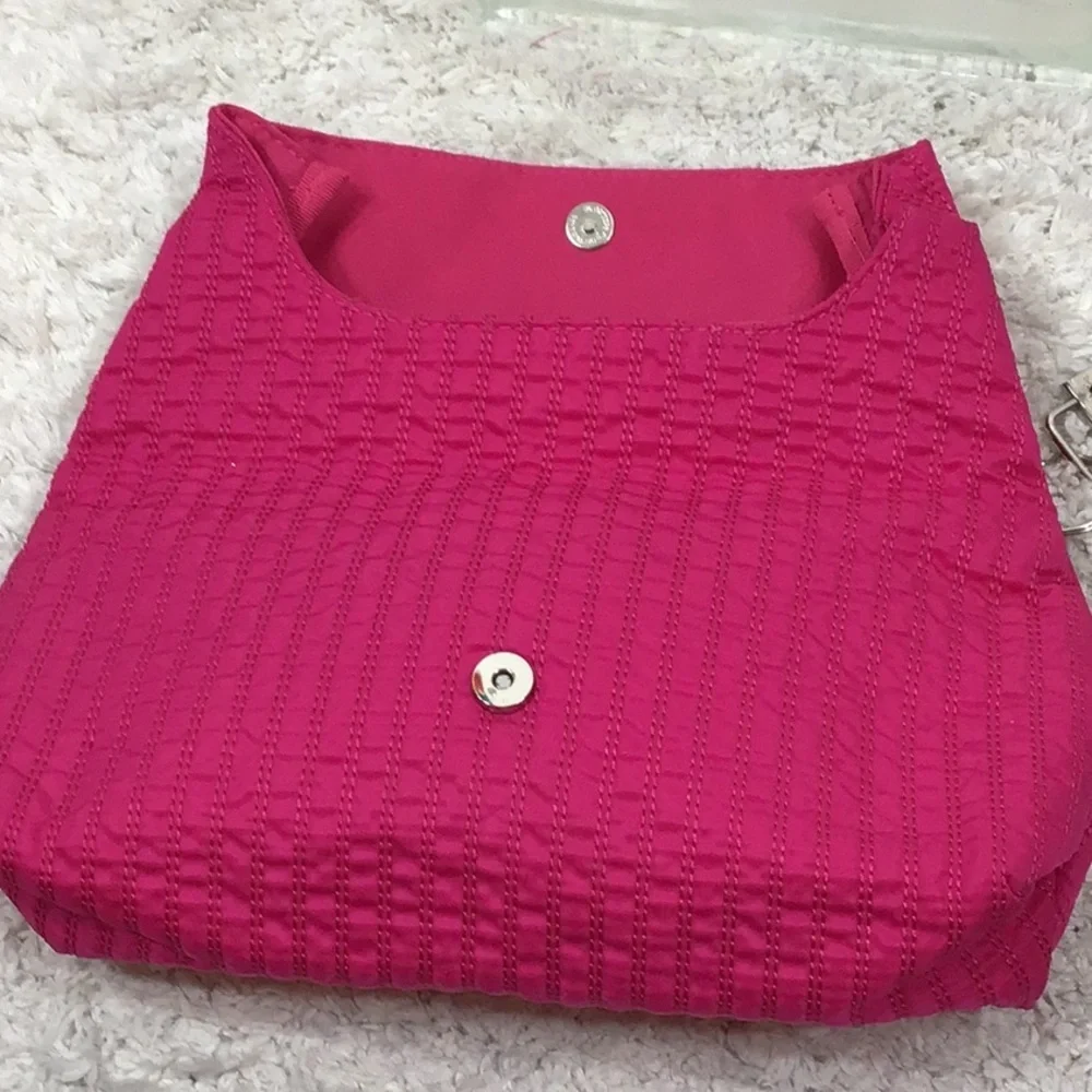 Victoria’s Secret pink quilted clutch wristlet